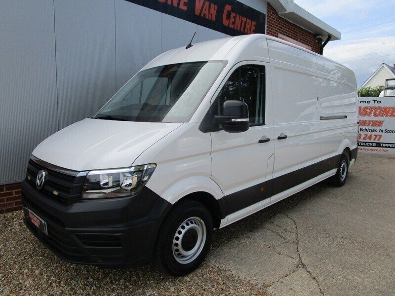 White Used 2022 VW Crafter Trendline Van | £16,995 (Fair price) - Image 1/4