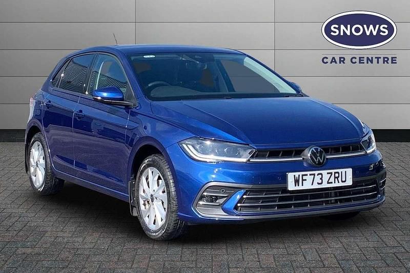 Blue Used 2023 VW Polo Style Hatchback | £16,992 (Fair price) - Image 1/4
