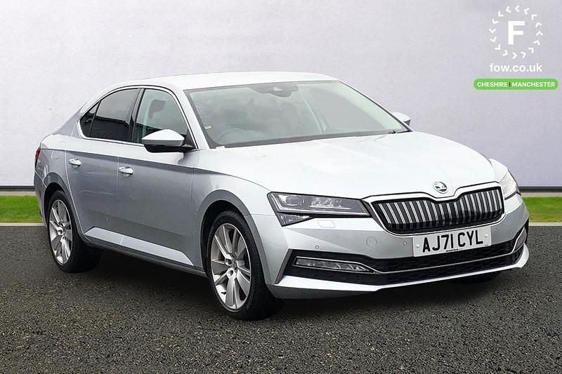 Used Skoda Superb SE L 2021 Silver Hatchback