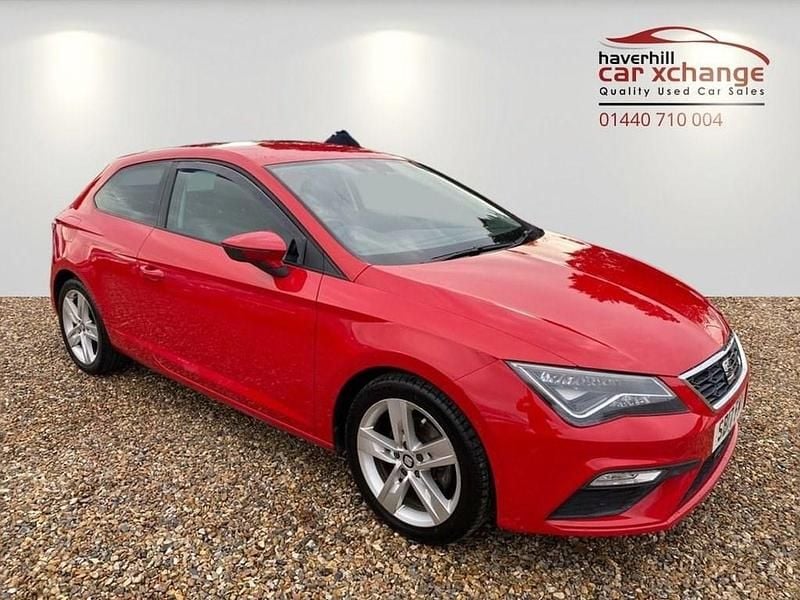 Red Used 2017 Seat Leon FR Coupe | £7,295 (Fair price) - Image 1/4