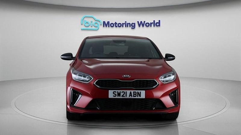 Used Kia Ceed GT-Line 138 HP (101 kW) 2021 Red Hatchback