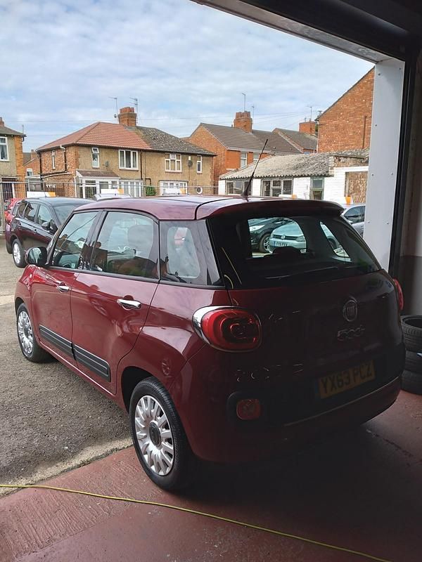 Gebraucht Fiat 500L Easy 85 PS (62 kW) 2013 Rot Van / Kleinbus