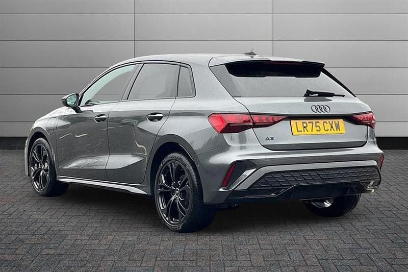 Used Audi A3 e-tron Black Edition 204 HP (150 kW) 2025 Daytona grey Hatchback