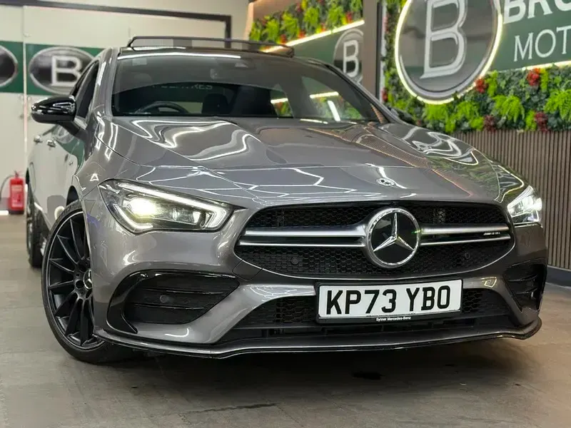 Used Mercedes CLA35 AMG Premium Plus 2023 Grey Coupe