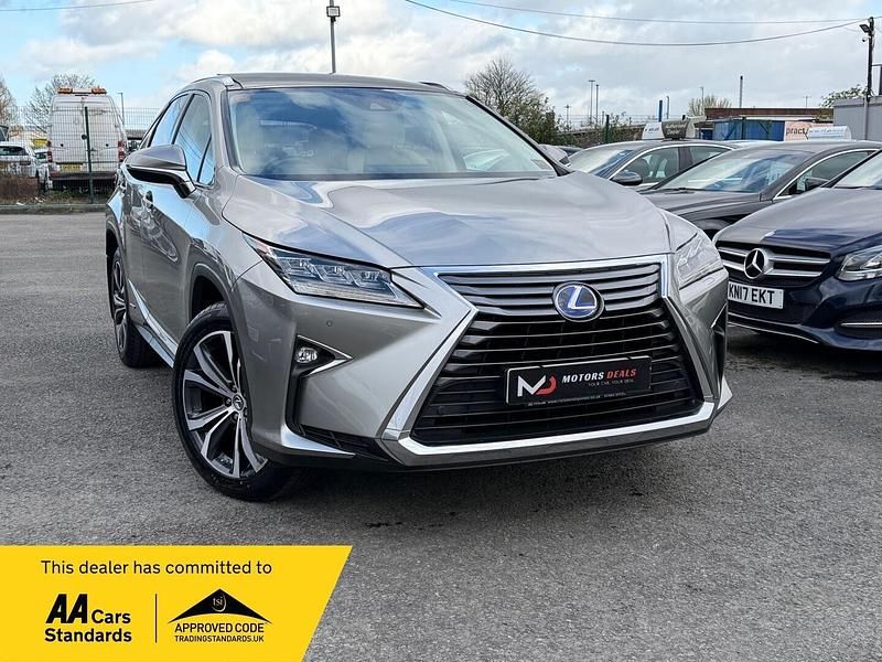 Used Lexus RX450h Luxury Line 2017 Silver SUV