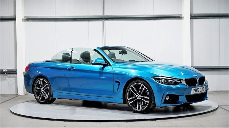 Blue Used 2019 BMW 420 M Sport Cabriolet | £19,999 (Fair price) - Image 1/4