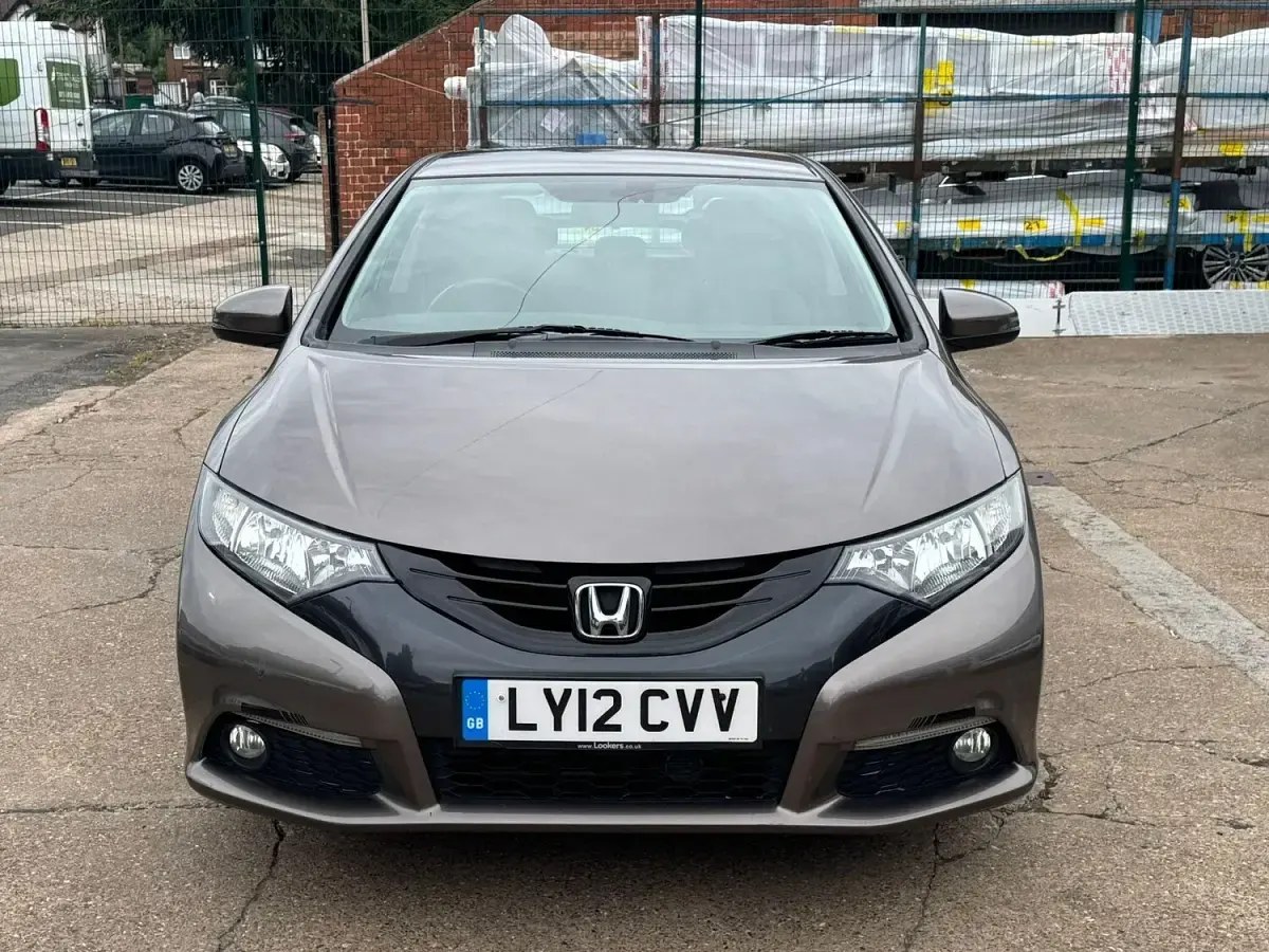Used Honda Civic EX 2012 Brown Hatchback