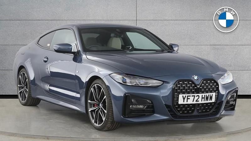 Blue Used 2022 BMW 420 M Sport Coupe | £32,298 (Fair price) - Image 1/4