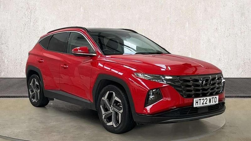 Red Used 2022 Hyundai Tucson Ultimate SUV | £24,291 (Fair price) - Image 1/4