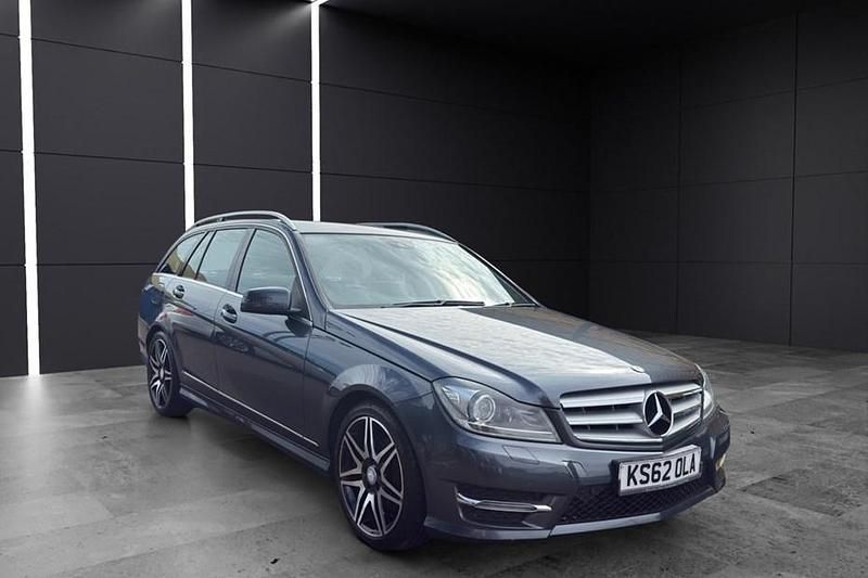 Grey Used 2013 Mercedes C250 AMG Estate | £5,995 (Fair price) - Image 1/1