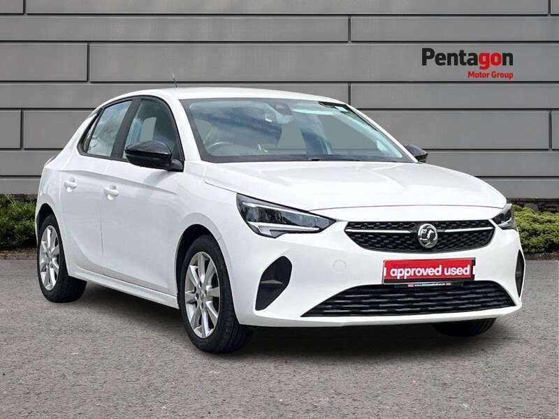 White Used 2021 Vauxhall Corsa S Hatchback | £9,942 (Fair price) - Image 1/4