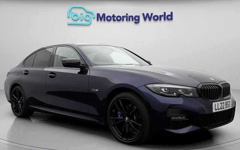 Used BMW 330e M Sport 292 HP (214 kW) 2022 Blue Sedan