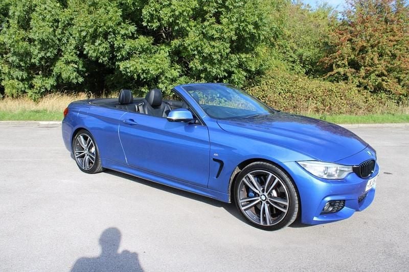 Blue Used 2015 BMW 430 Cabriolet M Sport Cabriolet | £13,295 (Fair price) - Image 1/4