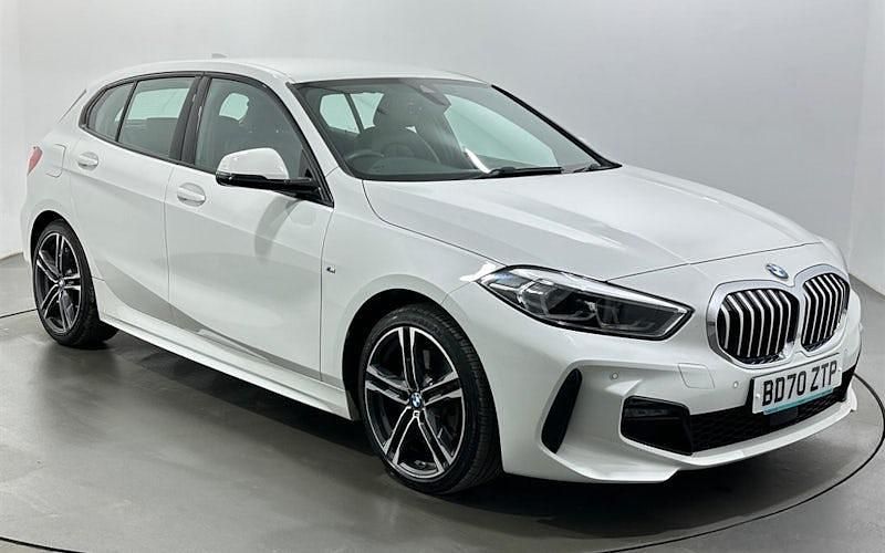 Used BMW 120 M Sport 190 HP (139 kW) 2020 White Hatchback