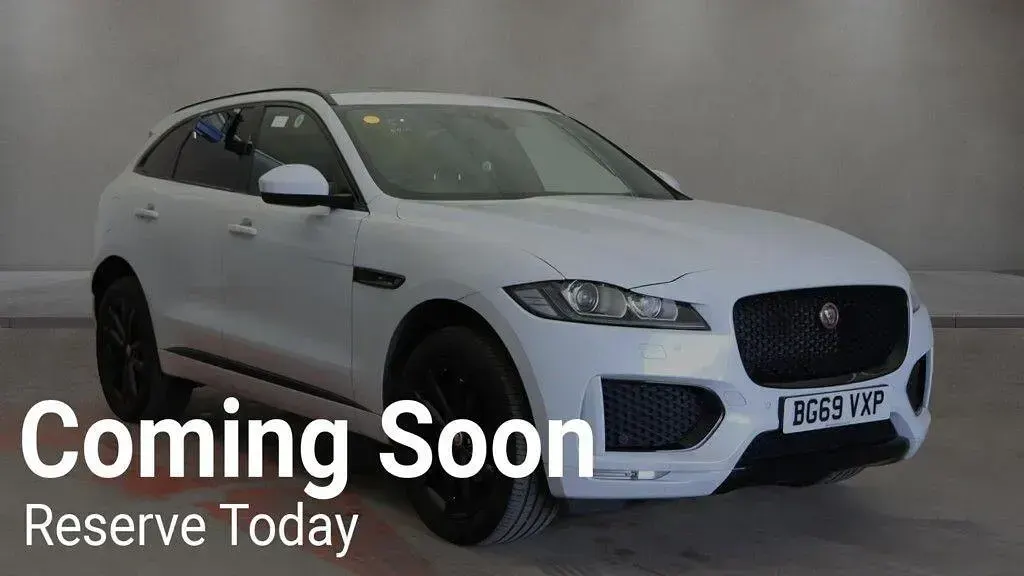 Used Jaguar F-Pace Chequered Flag 2019 White SUV