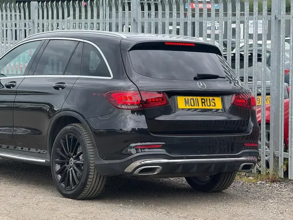 Used Mercedes GLC300 AMG line 2020 Black SUV