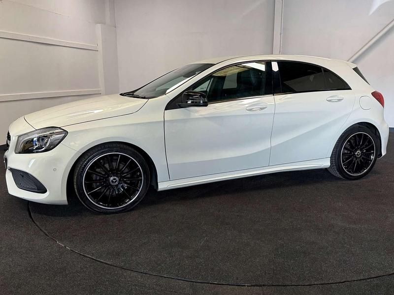 Used Mercedes A200 AMG Line Premium 2017 White Hatchback