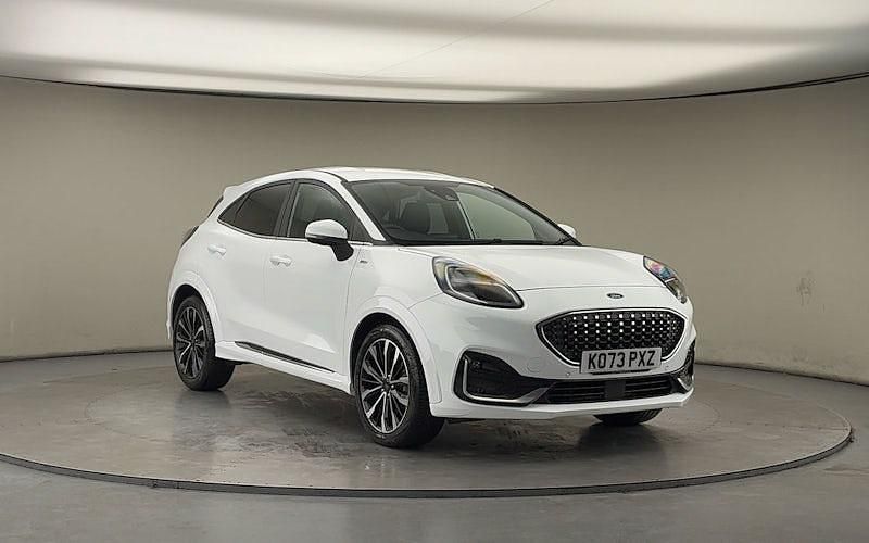 Used Ford Puma ST-Line 155 HP (114 kW) 2023 Frozen white Hatchback