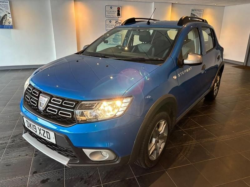 Used Dacia Sandero Comfort 90 HP (66 kW) 2019 Blue Hatchback