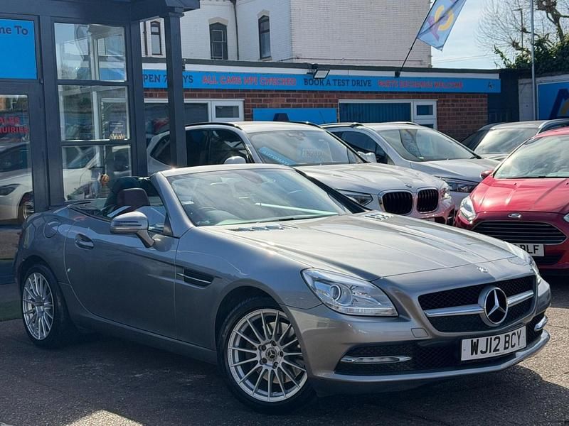 Used Mercedes SLK250 204 HP (150 kW) 2012 Silver Cabriolet