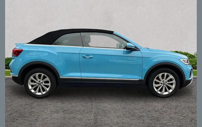 Used VW T-Roc Cabriolet Style 150 HP (110 kW) 2023 Blue Cabriolet