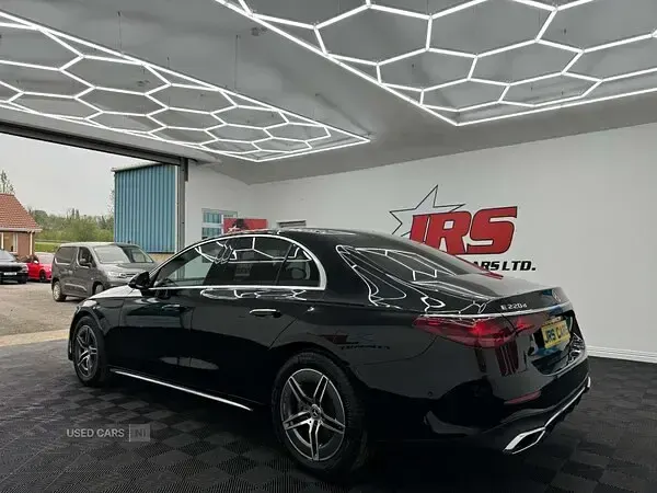 Used Mercedes E220 AMG line 2024 Black Sedan