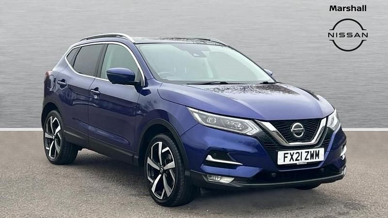 Used Nissan Qashqai N-Motion 157 HP (115 kW) 2021 Blue SUV