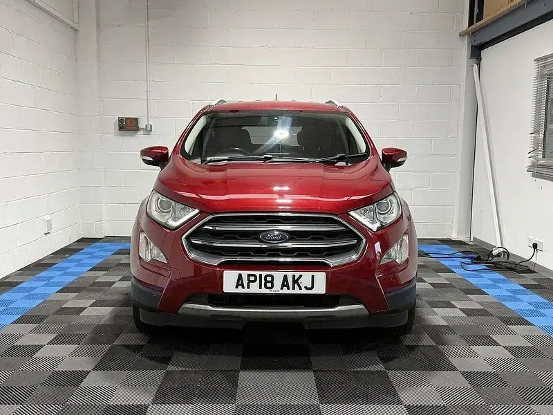 Used Ford Ecosport Titanium 2018 Red SUV