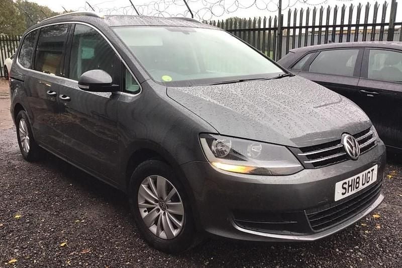 Grey Used 2018 VW Sharan SE MPV | £14,690 (Fair price) - Image 1/1