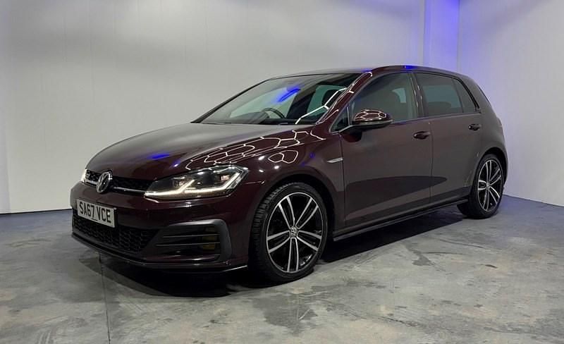 Used VW Golf VII GTD 184 HP (135 kW) 2017 Black Hatchback