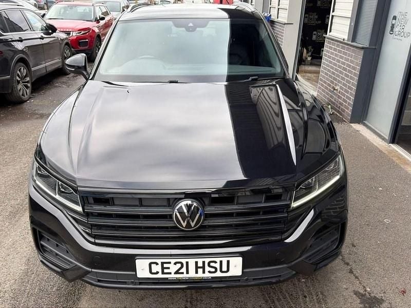 Used VW Touareg R-line 286 HP (210 kW) 2021 Black SUV