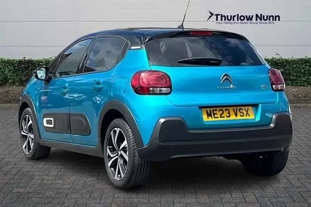 Used Citroën C3 PureTech 110 HP (80 kW) 2023 Blue Hatchback