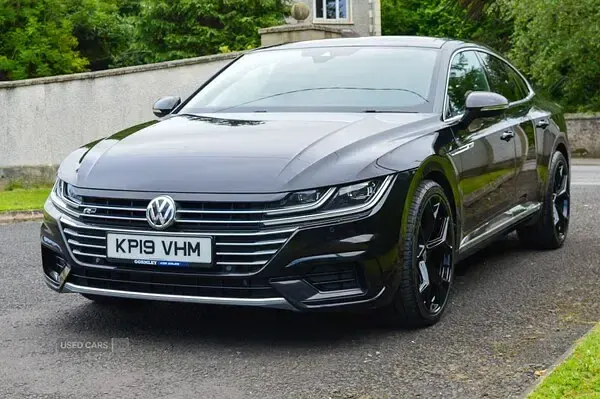 Used VW Arteon R-line 190 HP (139 kW) 2019 Black Hatchback