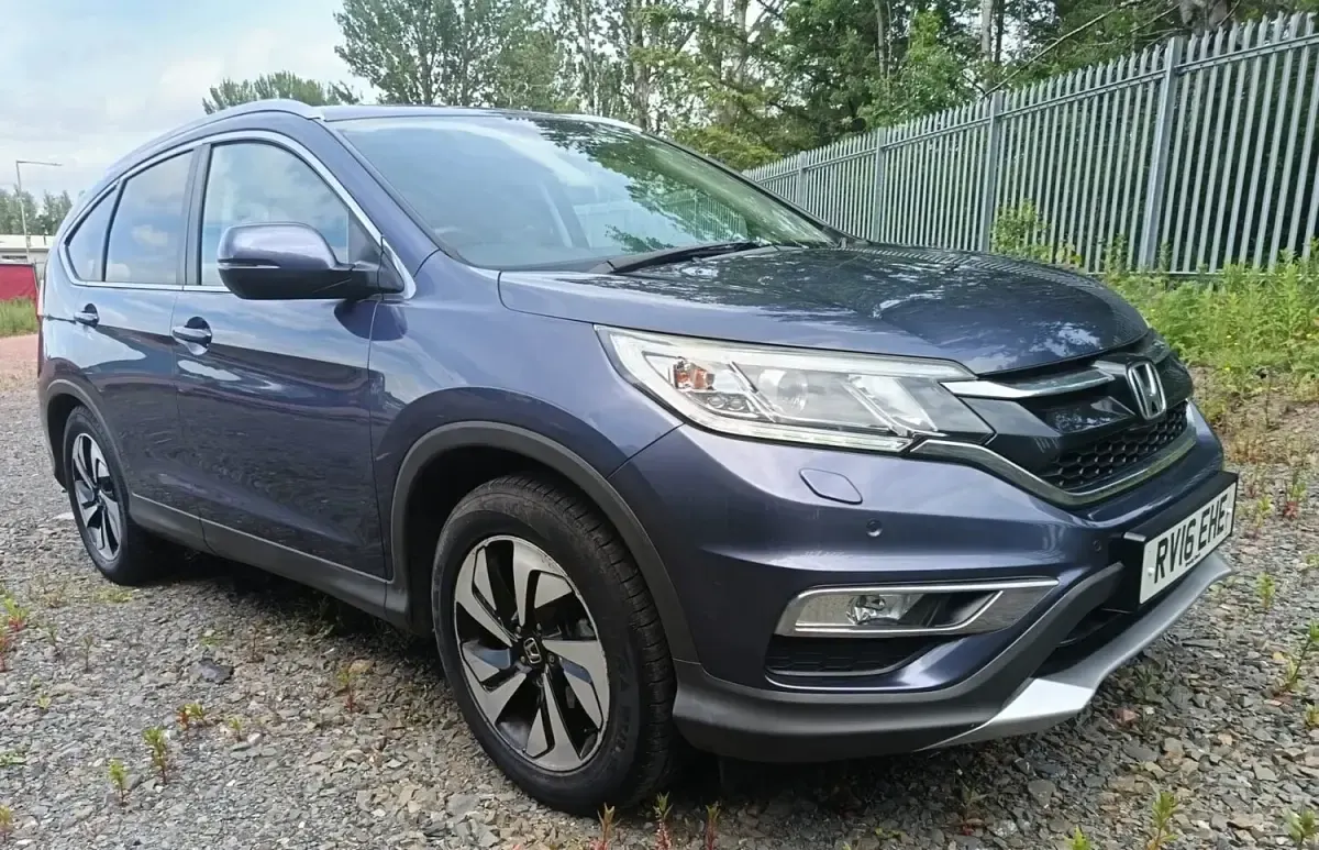 Used Honda CR-V SR 120 HP (88 kW) 2016 Blue SUV