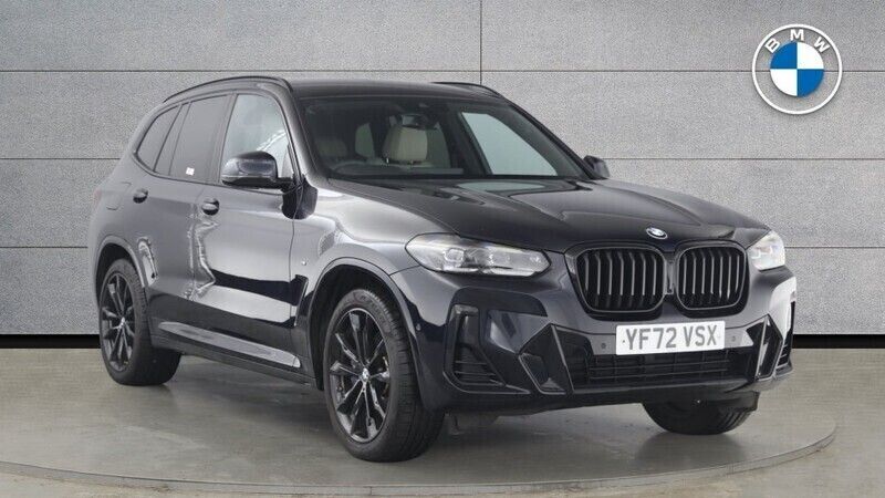 Black Used 2022 BMW X3 M Sport SUV | £37,490 (Expensive) - Image 1/4