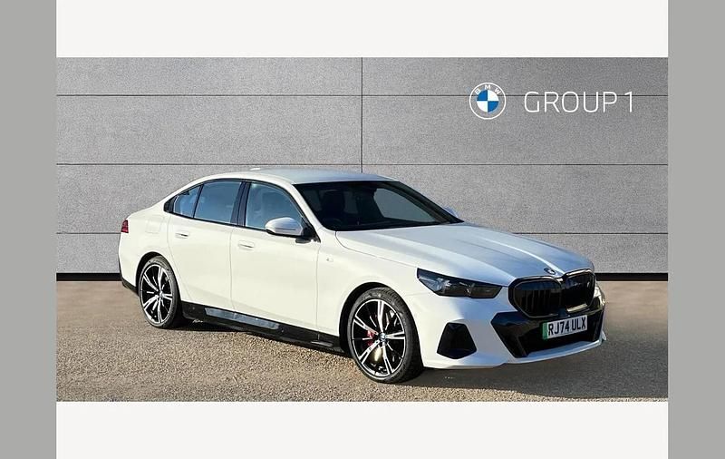 White Used 2024 BMW i5 M Sport Sedan | £50,495 (Fair price) - Image 1/4