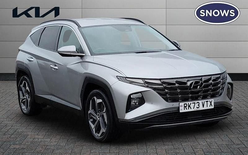 Silver Used 2023 Hyundai Tucson Premium SUV | £25,199 (Fair price) - Image 1/4