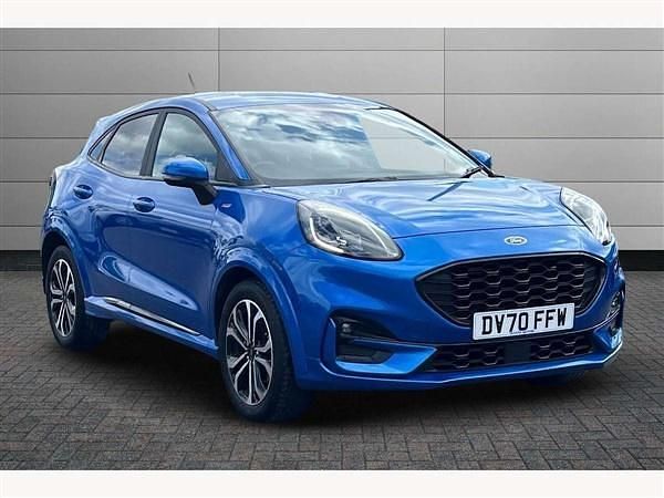 Blue Used 2020 Ford Puma ST-Line SUV | £12,650 (Fair price) - Image 1/2