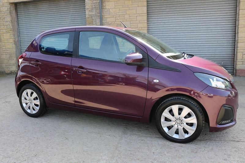 Used Peugeot 108 Active 68 HP (50 kW) 2017 Mauve/purple Hatchback
