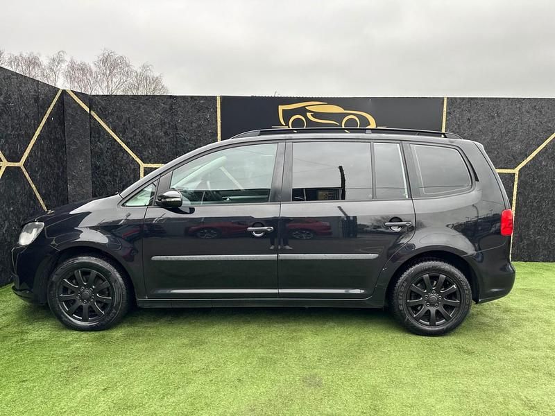 Used VW Touran S 105 HP (77 kW) 2011 Black MPV