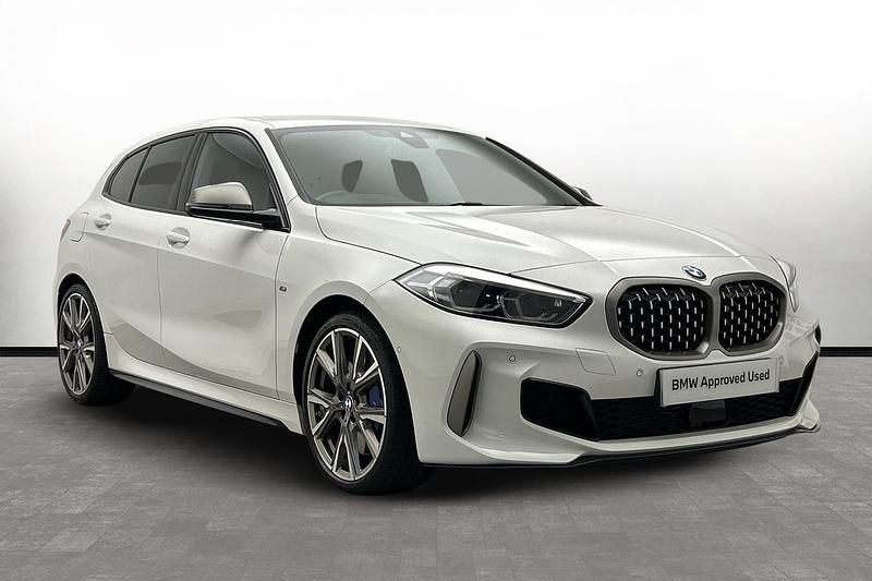 White Used 2023 BMW M135 Comfort Edition Hatchback | £30,250 (Fair price) - Image 1/3