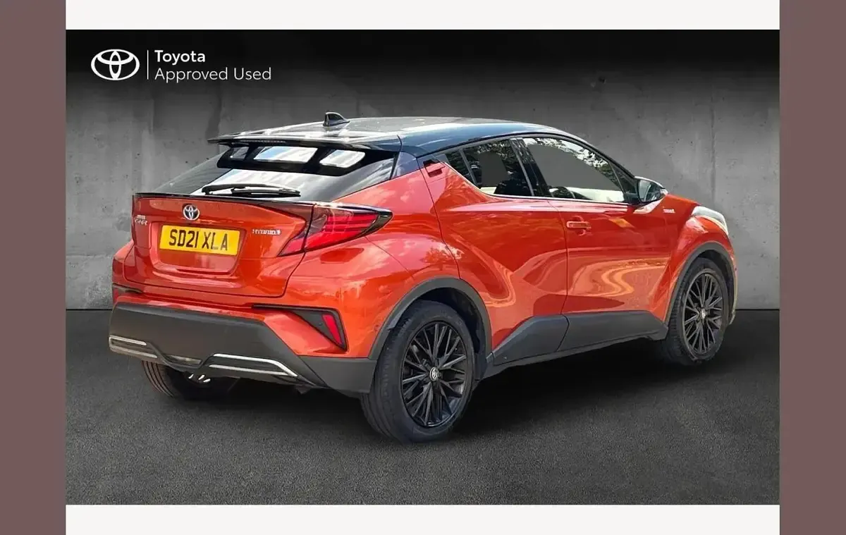 Used Toyota C-HR Edition 184 HP (135 kW) 2021 Scorched orange SUV
