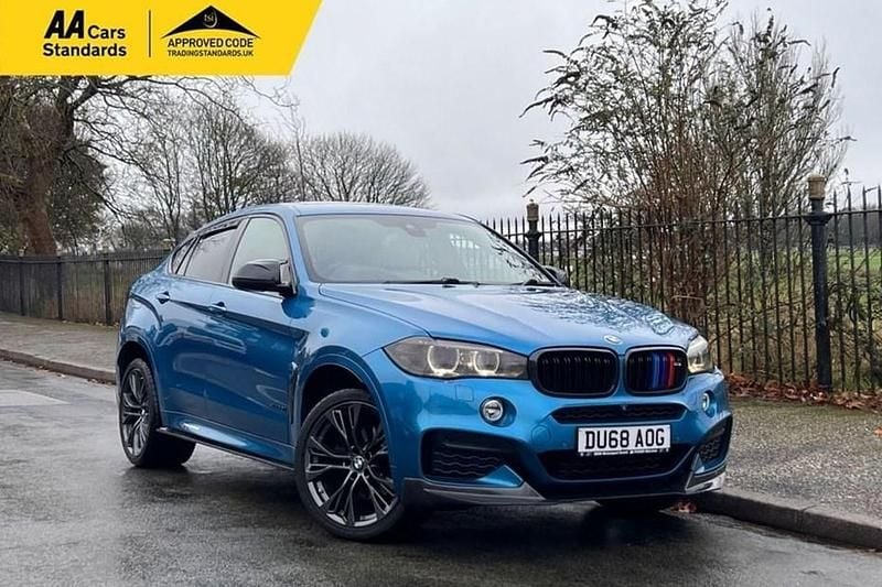 Blue Used 2018 BMW X6 M Sport SUV | £26,495 (Fair price) - Image 1/1