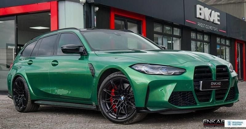 Green Used 2023 BMW M3 Competition Edition Estate | £66,995 (Super price) - Image 1/4