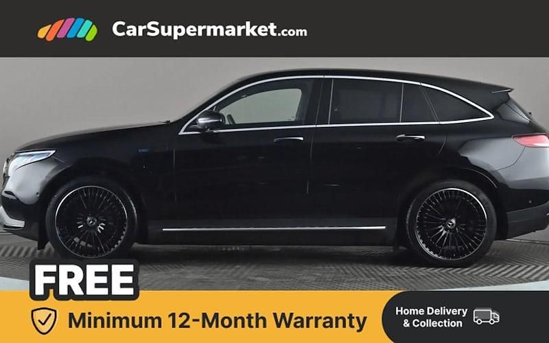 Used Mercedes EQC400 AMG Line Premium Plus 300 kW (408 HP) 2022 Black SUV