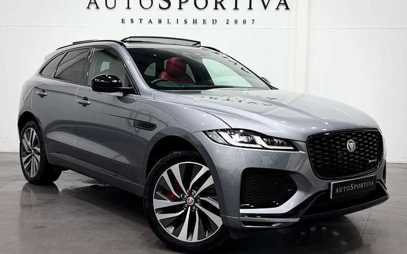 Grey Used 2022 Jaguar F-Pace R-Dynamic SUV | £31,900 (Good price) - Image 1/3