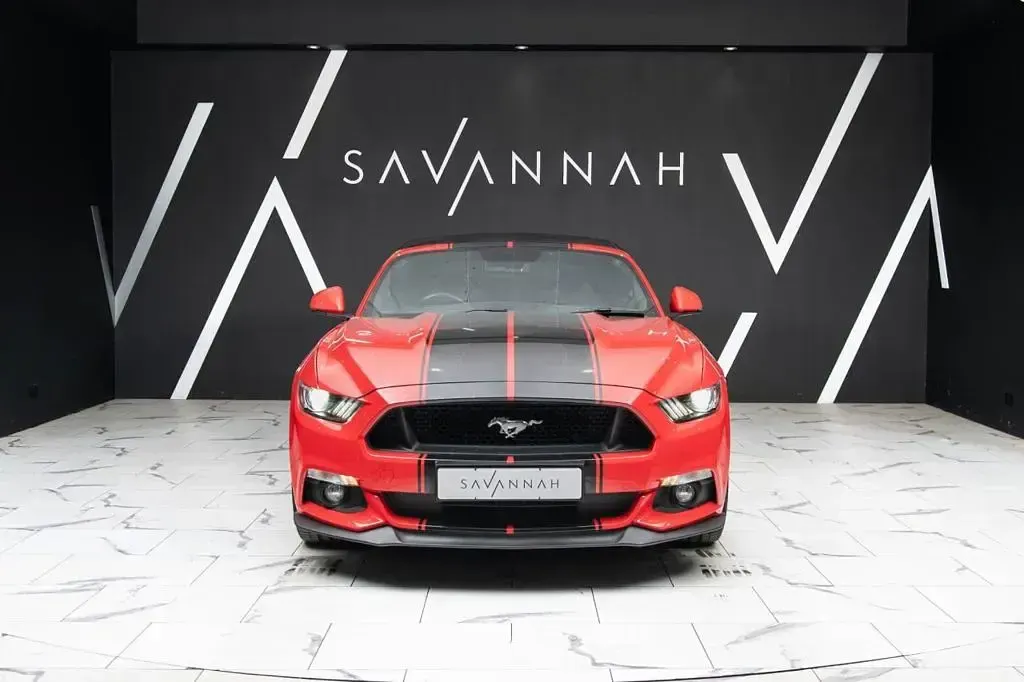 Used Ford Mustang GT Convertible 416 HP (305 kW) 2016 Red Cabriolet