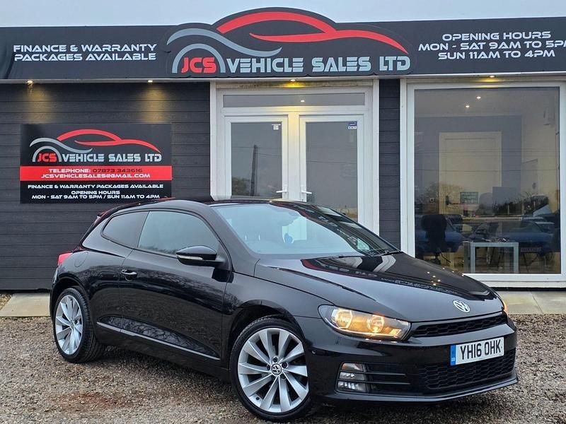 Used VW Scirocco GT 125 HP (91 kW) 2016 Black Coupe