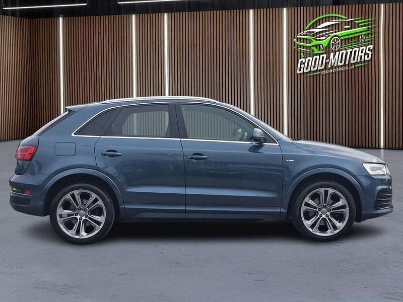Used Audi Q3 S-line plus 180 HP (132 kW) 2016 Blue SUV