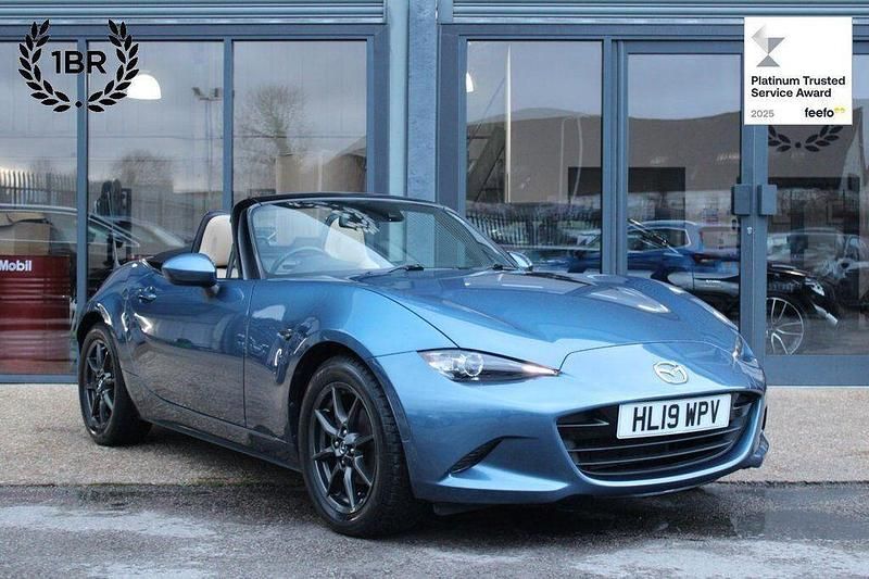 Blue Used 2019 Mazda MX5 Inclusive Cabriolet | £14,490 (Fair price) - Image 1/4